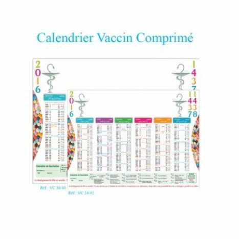 CALENDRIER VACCIN COMPRIME | 9413