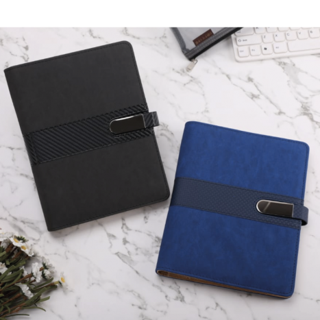 Notebook avec fermeture métal / NB5002