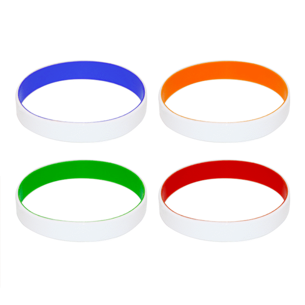 Bracelet en silicone personnalisable