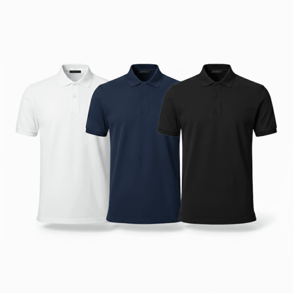 Polo personnalisé sur commande – Coton piqué 180 g/m²
