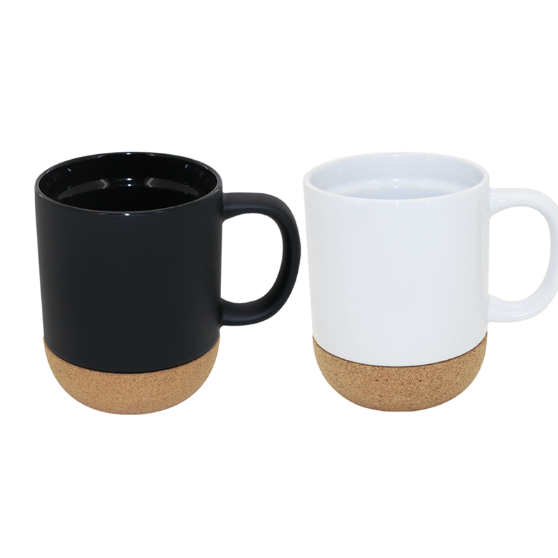 PL162008 Mug écologique en céramique et liège – Image 1