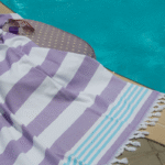 Serviette de plage en coton