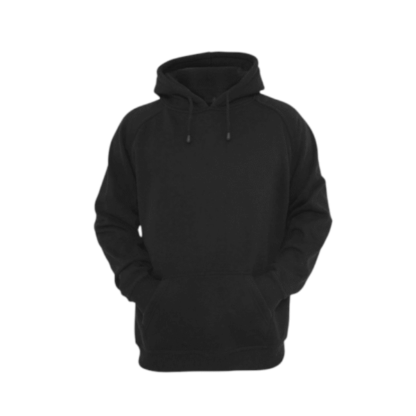 Hoodie à capuche avec impression côté cœur et au dos