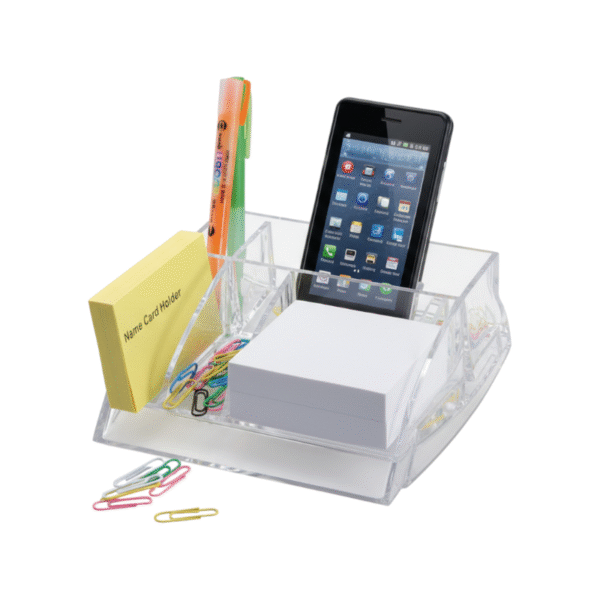 Organisateur de bureau en acrylique