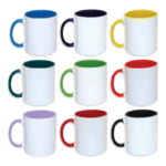Mug publicitaire en céramique avec intérieur coloré