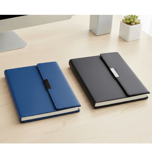 Carnet de notes en simili cuir