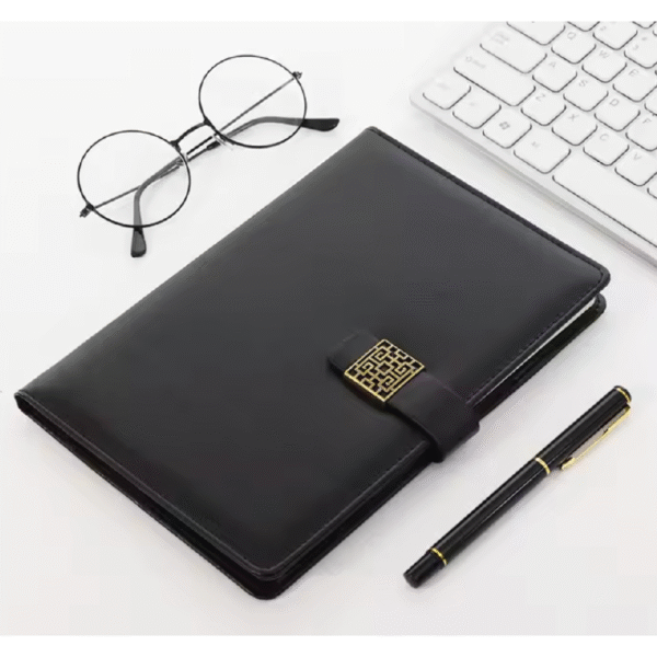 Carnet de notes en simili cuir