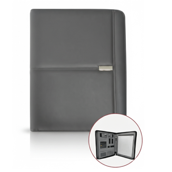 Classeur de conférence en simili cuir
