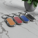 Porte-clés en métal personnalisable