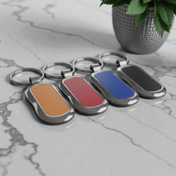 Porte-clés en métal personnalisable