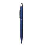 Stylo bille en PVC avec stylet noir – Image 2