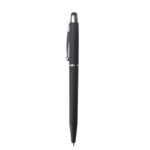 Stylo bille en PVC avec stylet noir – Image 3