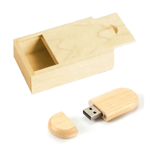 Clé USB en bois personnalisable