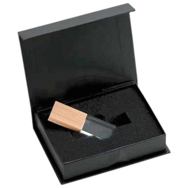 Clé USB en bois et cristal