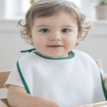 Bavoir en tissu pour bébé