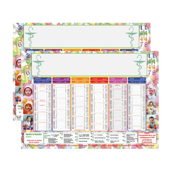 Calendrier de vaccination