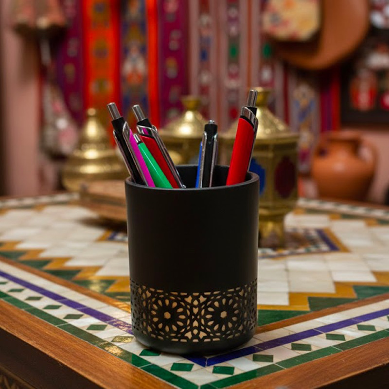 S-0400-1.png Pot à crayons en métal – Image 1