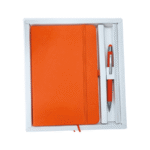 Coffret avec carnet et stylo en métal assortis – Image 4