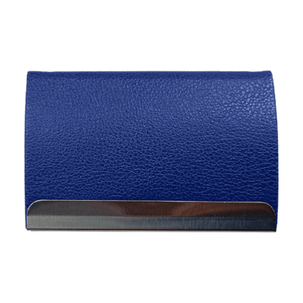 Porte-cartes en simili cuir grainé